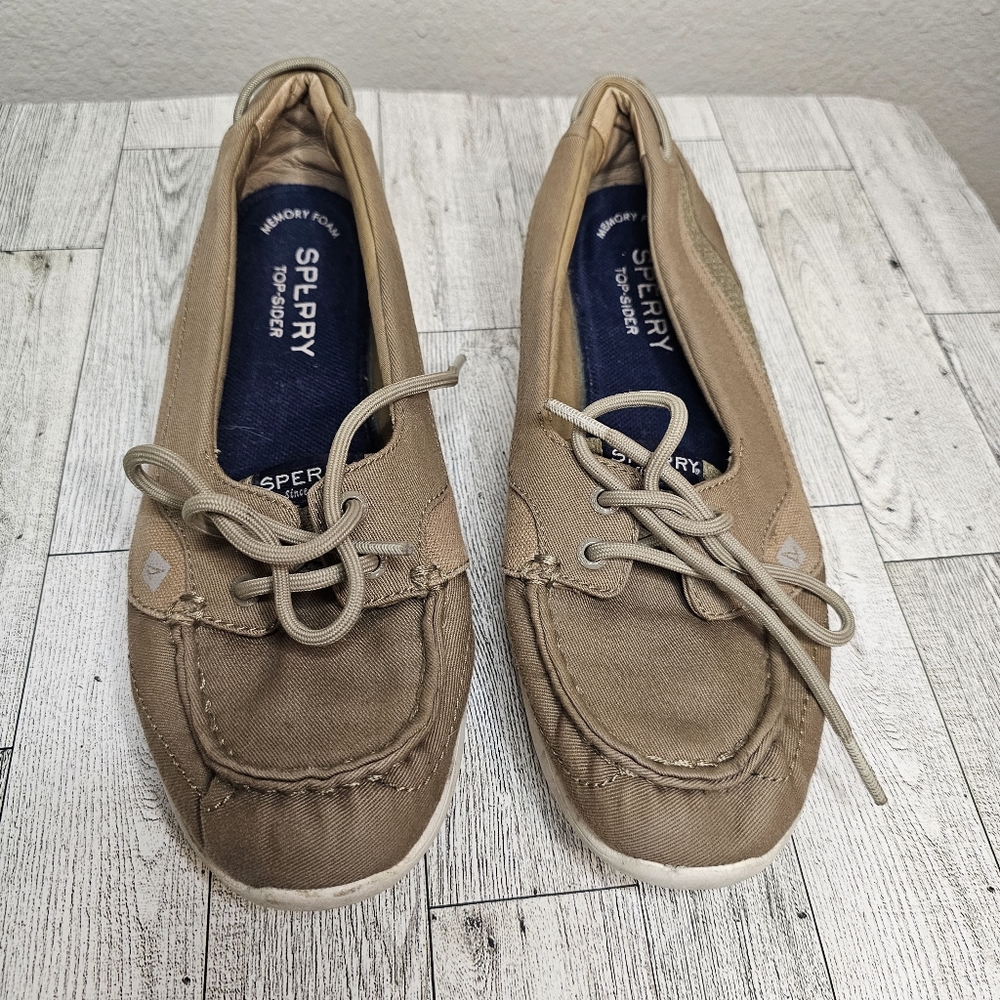 Sperry Top-Sider Women's Shoes, Size 8.5 Pre-Owned, Material:Fabric
